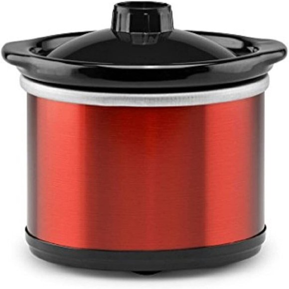 TRU Triple Slow Cooker with 3 Separate 2½ Quart Inserts TRU Tru Mini Crock .65-qt. (Graphite) 3-Pack